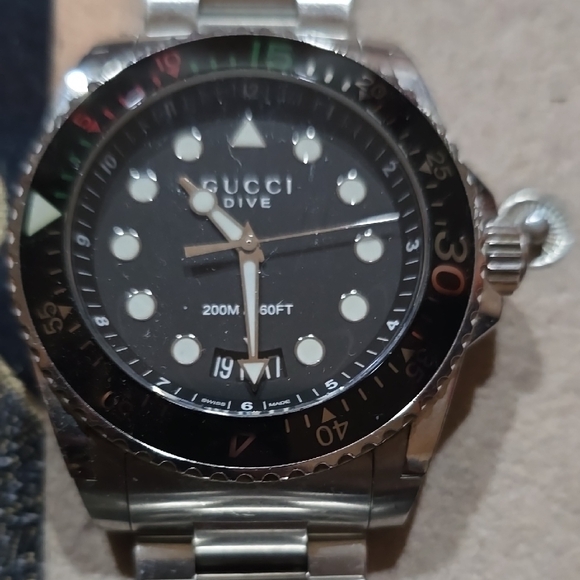 Gucci Dive Men's Watch - Black - Picture 1 of 4